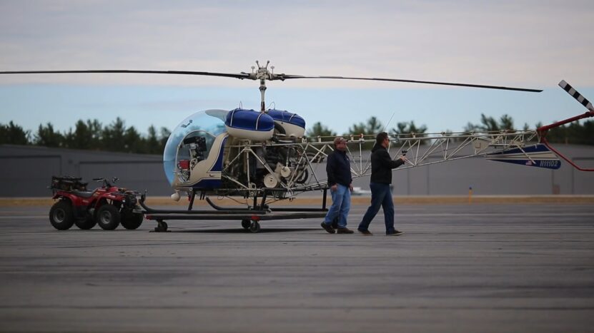 Bell 47 _ H13 helicopter